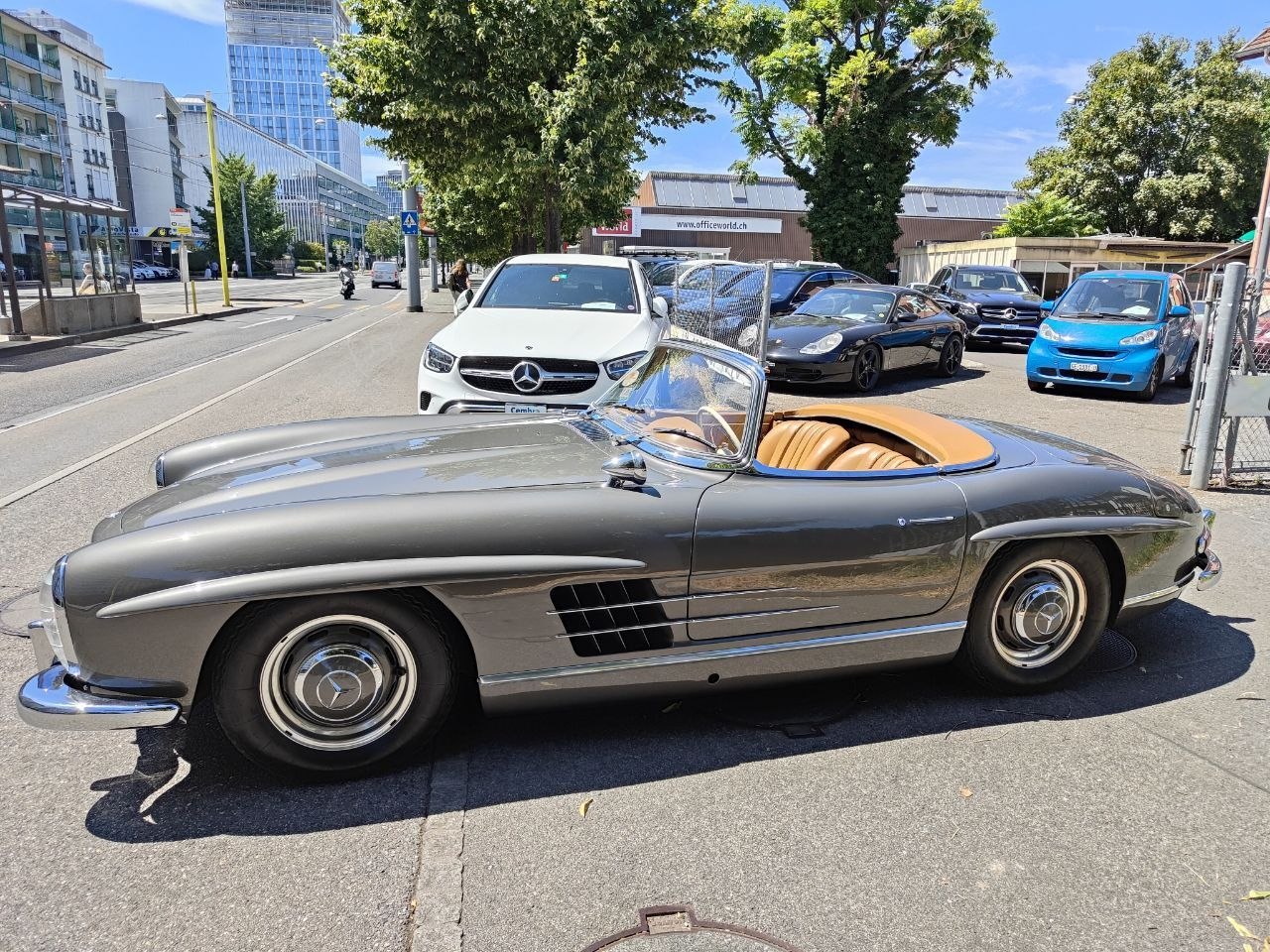 Mercedes-Benz 300 SL passée chez Leo Automobiles